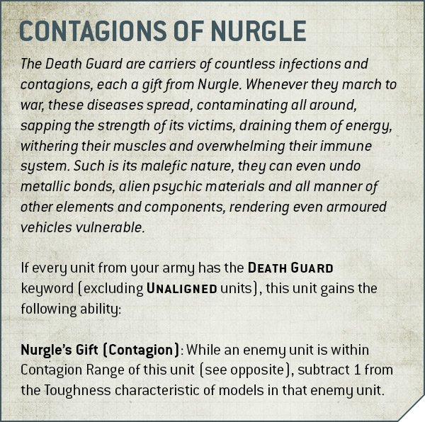 Read more about the article Blessed Contagions: Exciting Synergies in the New Death Guard Rules