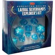 Forgotten Realms Laeral Silverhand’s Explorer’s Kit Dice