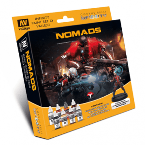 Infinity Code One Model Color Set Nomads Exclusive Minature