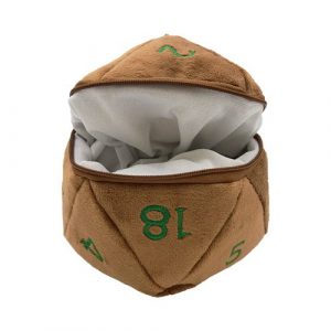 Ultra Pro Dice Bag: d20 Plush brown – Dungeons and Dragons