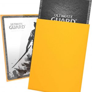 Ultimate Guard Katana Yellow Sleeves 100 count