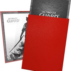 Ultimate Guard Katana Red Sleeves 100 count