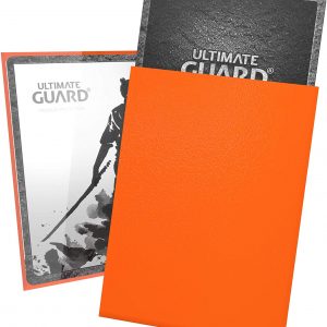 Ultimate Guard Katana Orange Sleeves 100 count